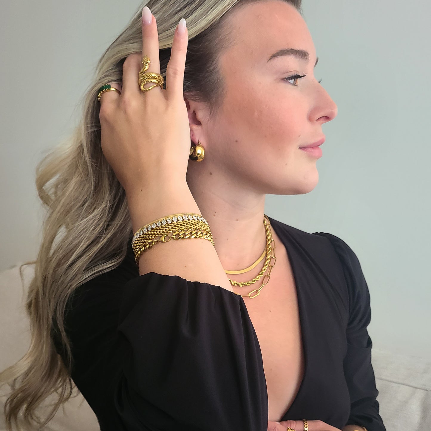 Bague Serpent