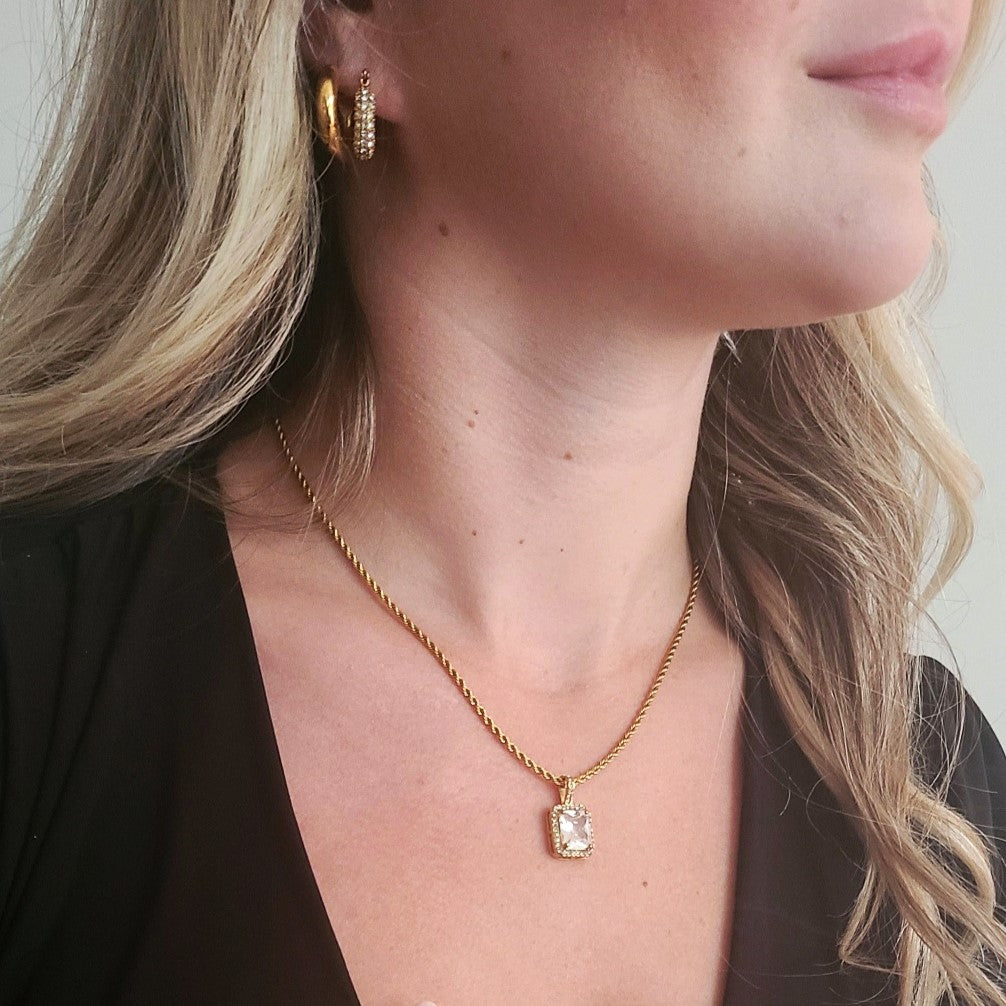 Boucles Dalia Zirconia