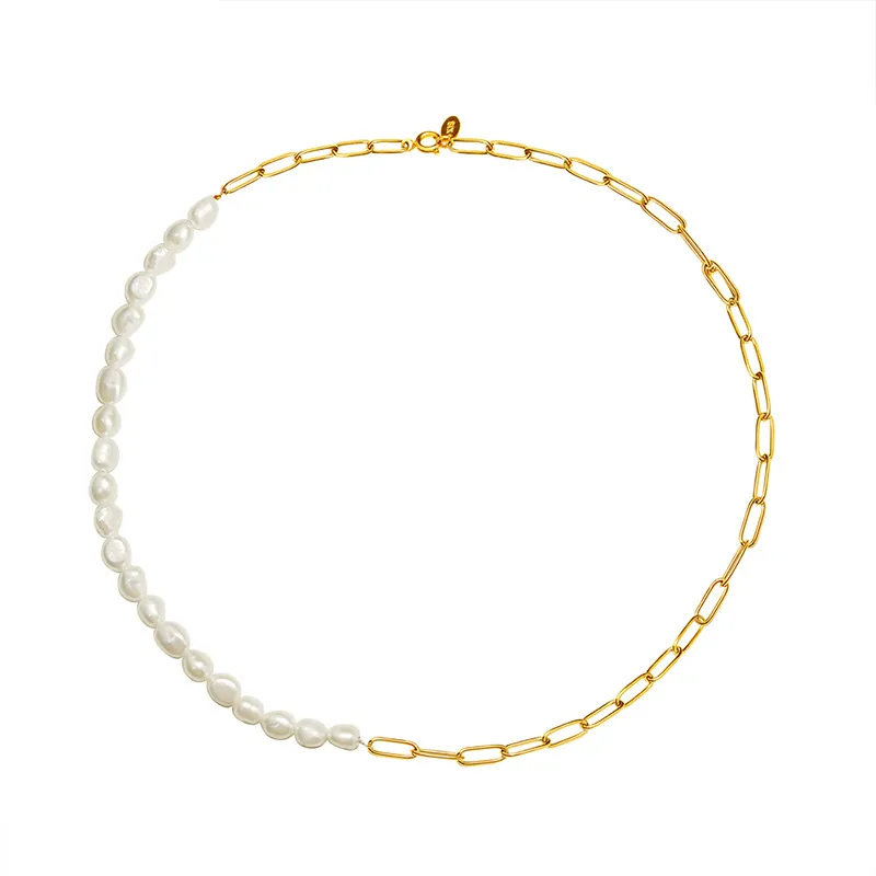 Freshwater Pearl Chain Necklace