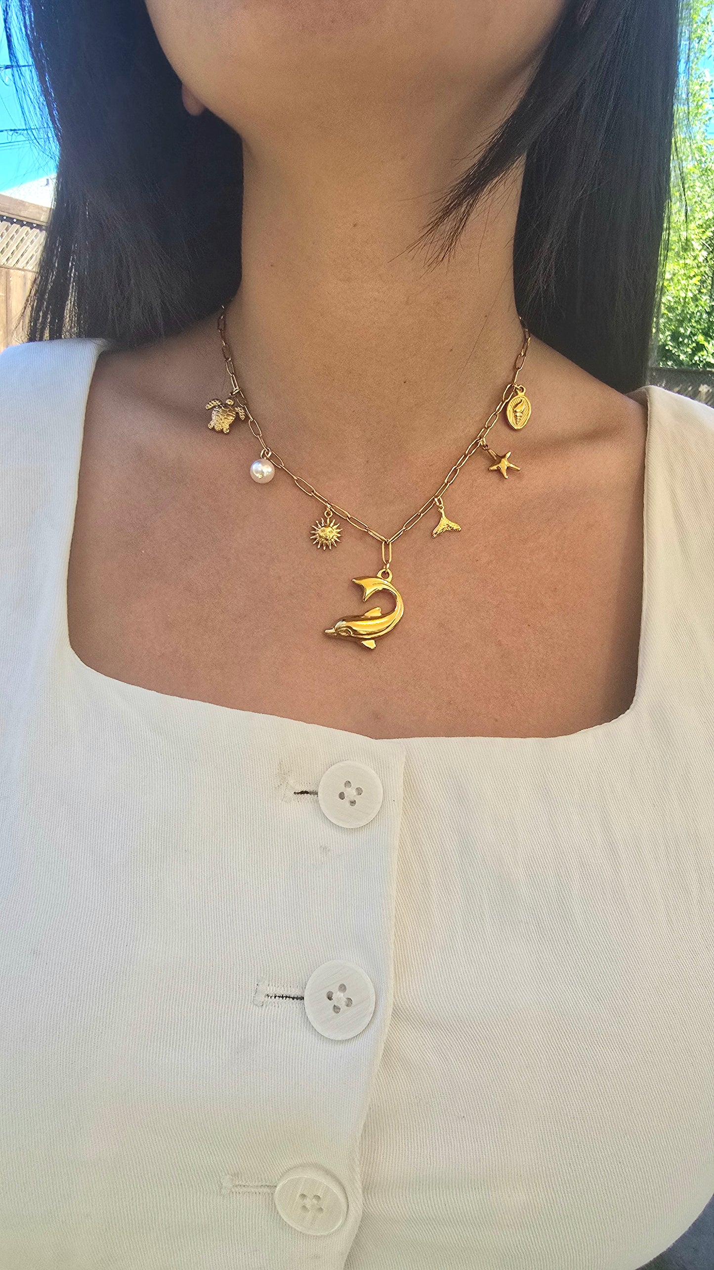 Sea Escape Charm Necklace