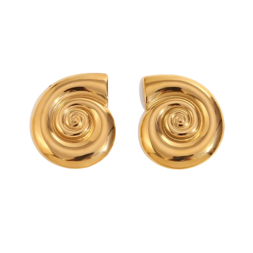Ammonite Earings