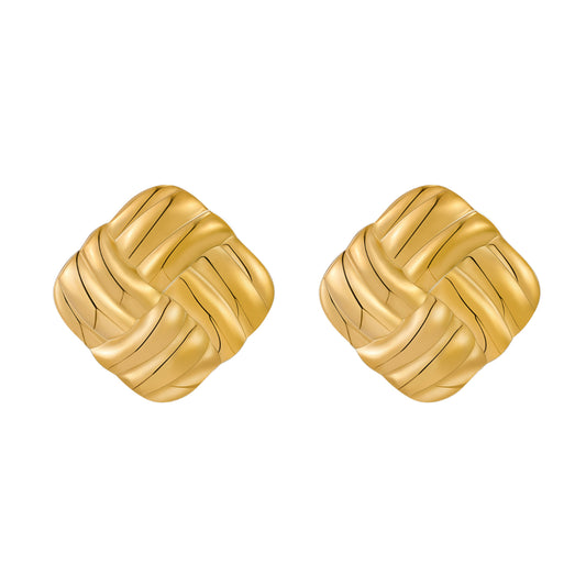 Hazel Square Earings