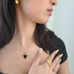 Heart Bow Earings