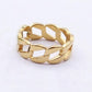 Gold plated ring