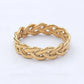 Gold plated ring