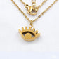 Gold plated necklace