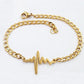 Gold plated bracelet