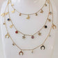 Gold plated necklaces