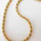 Gold plated necklace