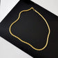 Gold plated necklace