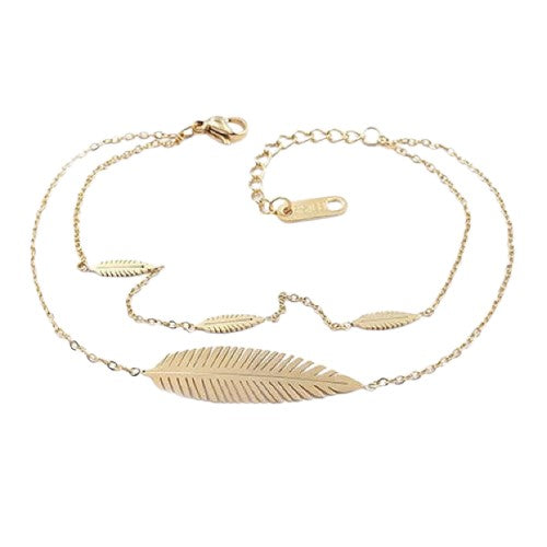 Bracelet Feuilles d'Or