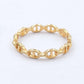 Gold plated ring