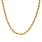 Gold plated necklace