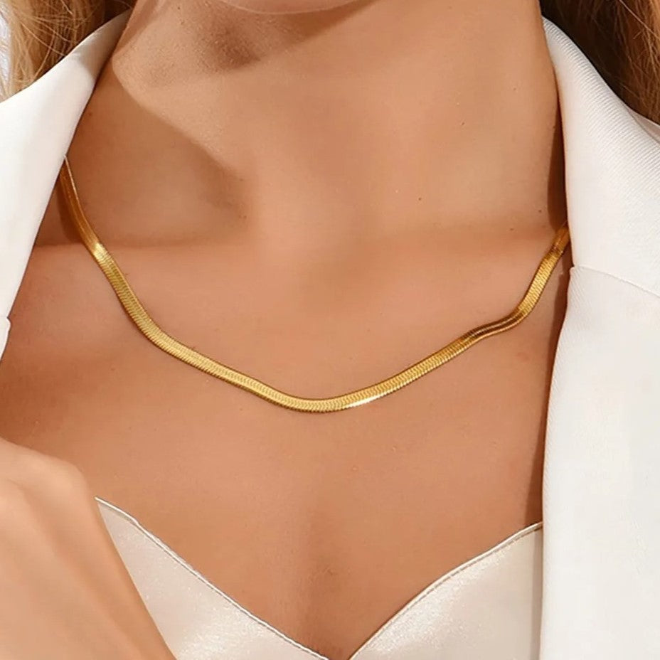 Collier Flat Snake