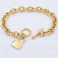 Gold plated bracelet