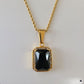 Gold plated necklace with pendant