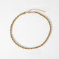 Gold plated necklace